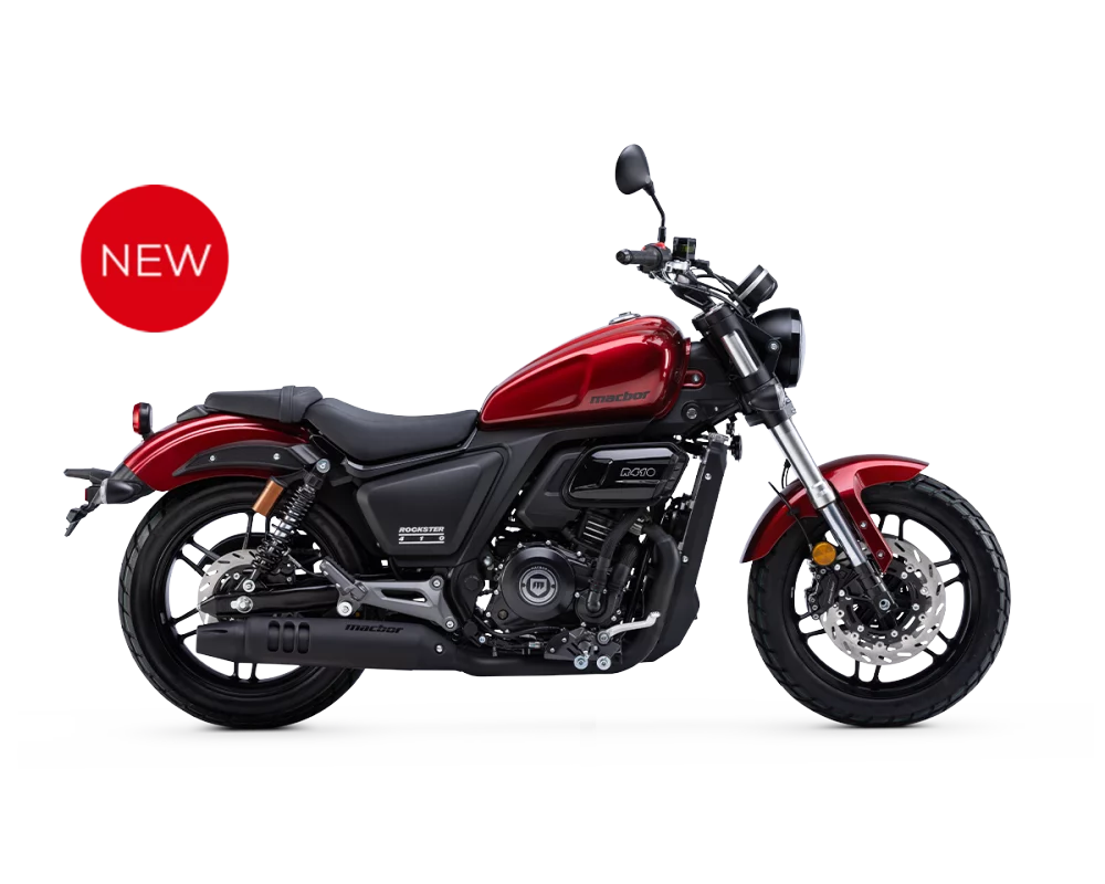 MACBOR Rockster 410 — cruiser robusta mais vendida